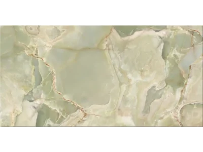 Πορσελανάτα πλακάκια δαπέδου Τεχνογρανίτη Smeraldo Brillo 60 x 120 cm.