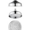Κεφαλή ντουζ Moon 45102 Chrome με διάσταση Φ20 cm.