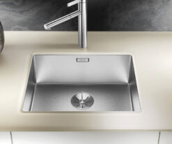 Μεταλλικός Νεροχύτης Κουζίνας Blanco Claron 500-U 54 x 44 cm σε απόχρωση Inox.