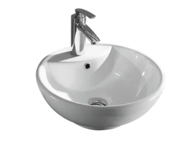 Επιτραπέζιος νιπτήρας μπάνιου Class 45 x 45 cm με υπερχείλιση.