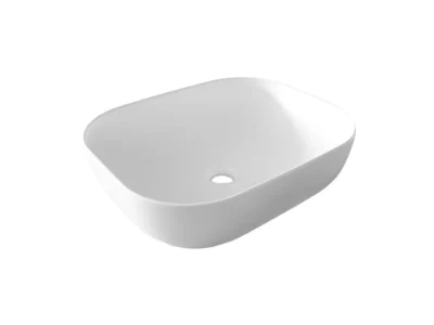 Επιτραπέζιος νιπτήρας μπάνιου Monaco 50 x 40 cm White Matt χωρίς υπερχείλιση.