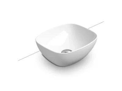 Επιτραπέζιος νιπτήρας μπάνιου Nubes 40 x 35 cm χωρίς υπερχείλιση.