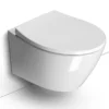 Κρεμαστή λεκάνη WC Τουαλέτας Modo Swirl White 52 cm από Υαλώδη πορσελάνη.