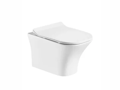 Κρεμαστή λεκάνη WC Τουαλέτας Storm Rimless 49 cm από Υαλώδη πορσελάνη.