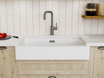 Νεροχύτης Κουζίνας Blanco Vintera XL 9-UF 90 x 51 cm σε απόχρωση White.