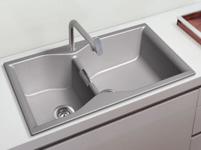 Νεροχύτης Κουζίνας Macart Prestige 90 x 50 cm σε απόχρωση Croma.