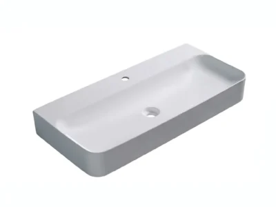 Επιτραπέζιος νιπτήρας μπάνιου Dion 100 x 47 cm χωρίς υπερχείλιση.