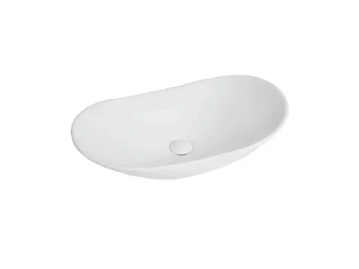Επιτραπέζιος νιπτήρας μπάνιου Celsius 62 x 35 cm χωρίς υπερχείλιση.