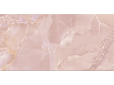 Πορσελανάτα πλακάκια δαπέδου Τεχνογρανίτη Onyx Rose 60 x 120 cm.