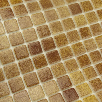 Ψηφίδα επένδυσης επιφανειών Reviglass Curacao με διάσταση 25 x 25 mm.