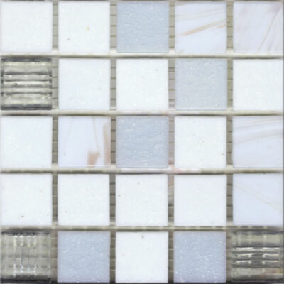 Ψηφίδα επένδυσης επιφανειών Tenerife με διάσταση 20 x 20 mm. Διατίθεται σε πλέγμα διάστασης 32.70 x 32.70 cm.