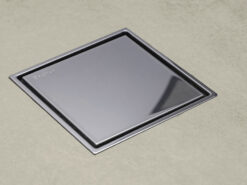 Σιφών Ντουζιέρας Confluo Standard-3 15 x 15 cm Chrome.