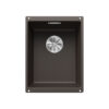 Υποένθετος Νεροχύτης Κουζίνας Blanco Subline 320-U 35 x 46 cm σε απόχρωση Coffe. Κατασκευή από υλικό Silgranit Puradur με αντοχή στα χτυπήματα.