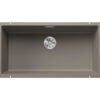 Υποένθετος Νεροχύτης Κουζίνας Blanco Subline 800-U 83 x 46 cm σε απόχρωση Tartufo. Κατασκευή από υλικό Silgranit Puradur με αντοχή στα χτυπήματα.