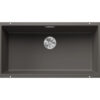 Υποένθετος Νεροχύτης Κουζίνας Blanco Subline 800-U 83 x 46 cm σε απόχρωση Volcano Grey. Κατασκευή από υλικό Silgranit Puradur με αντοχή στα χτυπήματα.