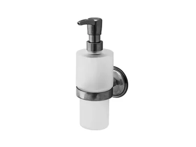 Μεταλλικός διανομέας επιτοίχιας τοποθέτησης Solo 71419 Chrome. Κατασκευασμένος από συμπαγή ορείχαλκο.