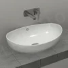Επιτραπέζιος νιπτήρας μπάνιου Ovale 59 x 38 cm χωρίς υπερχείλιση