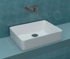 Επιτραπέζιος νιπτήρας μπάνιου Plus 47 x 37 cm χωρίς υπερχείλιση.
