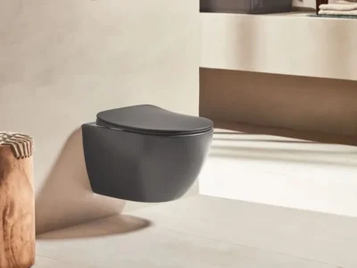 Κρεμαστή λεκάνη WC Τουαλέτας Free FE-320 Antracita Matt 51 cm από Υαλώδη πορσελάνη.