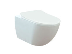 Κρεμαστή λεκάνη WC Τουαλέτας Free FE-320 51 cm από Υαλώδη πορσελάνη.