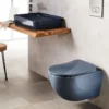Κρεμαστή λεκάνη WC Τουαλέτας Free FE-320 Basalt Matt 51 cm από Υαλώδη πορσελάνη.