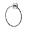 Μεταλλικός κρίκος πετσετών, επιτοίχιας τοποθέτησης Tenox 71308 Chrome. Κατασκευασμένος από συμπαγή ορείχαλκο.