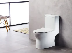 Λεκάνη τουαλέτας Χαμηλής Πίεσης με Καζάνι και Κάλυμα Futura 64 cm.