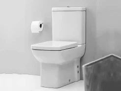 Λεκάνη τουαλέτας Χαμηλής Πίεσης με Καζάνι και Κάλυμα Quadro BTW 60 cm.