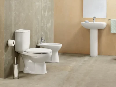 Λεκάνη τουαλέτας Χαμηλής Πίεσης με Καζάνι και Κάλυμα Munich 68 cm.