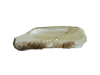 Επιτραπέζιος πέτρινος νιπτήρας μπάνιου A-16 98 X 38 cm.