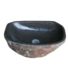 Επιτραπέζιος πέτρινος νιπτήρας μπάνιου River Stone Original 60 x 50 cm.