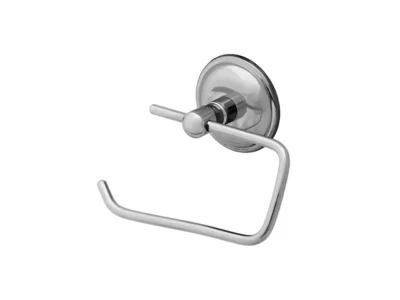 Μεταλλική χαρτοθήκη επιτοίχιας τοποθέτησης Solo 71410 Chrome. Κατασκευασμένη από συμπαγή ορείχαλκο.