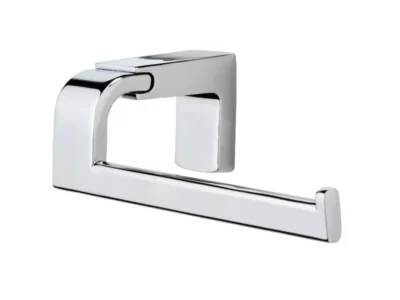 Μεταλλική χαρτοθήκη επιτοίχιας τοποθέτησης Premium 71010 Chrome. Κατασκευασμένη από συμπαγή ορείχαλκο.