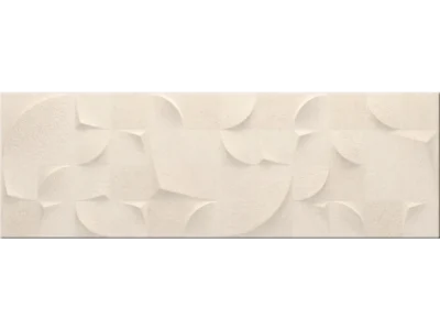 Κεραμικά πλακάκια Τοίχου μπάνιου λευκής μάζας Icon Natural Shape 30 x 90 cm. Με επιφάνεια Matt σε απομίμηση τσιμεντοκονίας.