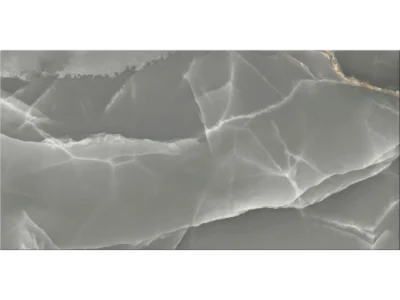 Πορσελανάτα πλακάκια δαπέδου Τεχνογρανίτη Agate Dark Grey 60 x 120 cm.