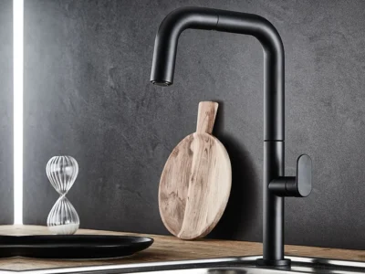 Μπαταρία Κουζίνας Armando Vicario 400746-400 Black Matt.