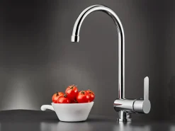 Μπαταρία Κουζίνας Armando Vicario Base 15710-100 Chrome.
