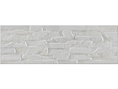 Πλακάκια επένδυσης Canon Blanco 17 x 52 cm με Matt ανάγλυφη επιφάνεια.