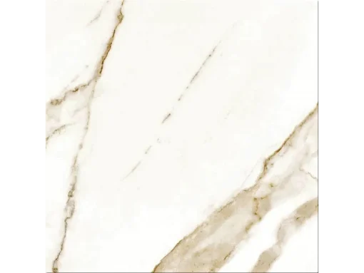 Κεραμικά πλακάκια δαπέδου Κόκκινης μάζας Carrara Gold 45 x 45 cm. Με Γυαλιστερή επιφάνεια κατάλληλα για την επίστρωση Εσωτερικών δαπέδων.