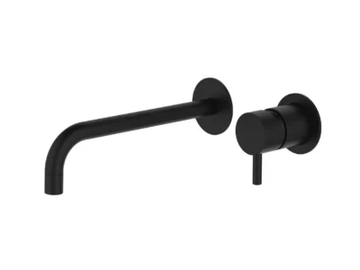 Επίτοιχη Μπαταρία Νιπτήρα Eveberg Abacus Black Matt.