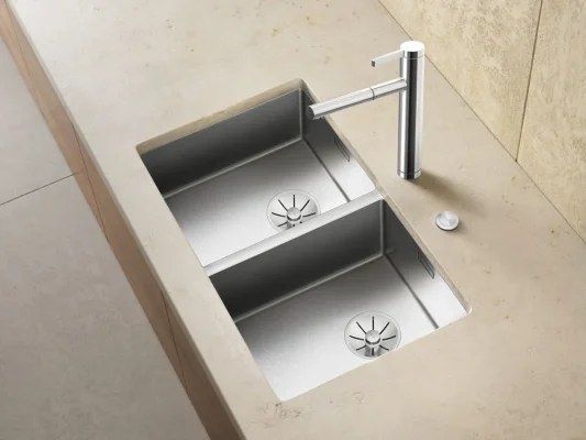 Επιφάνεια Ανοξείδωτου Χάλυβα Durinox από την Blanco