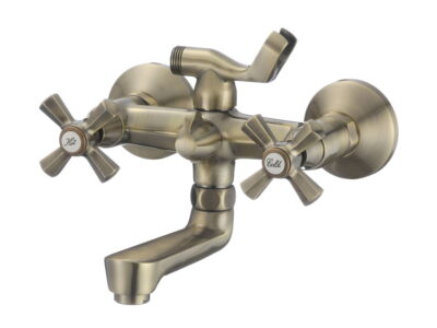 Μπαταρία Λουτρού Eveberg Terra BT Bronze. Τοποθέτηση στον Τοίχο.