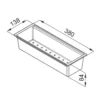 Μπωλ Σουρωτήρι Elleci AVP034BK 13.80 x 38 cm.