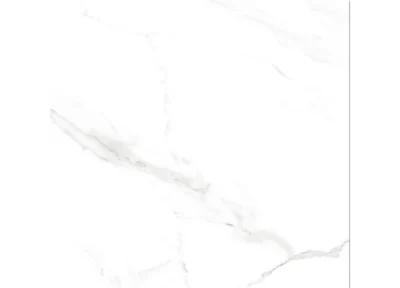Πορσελανάτα πλακάκια δαπέδου Τεχνογρανίτη Naos Blanco Brillo 60 x 60 cm.