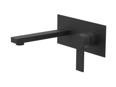 Επίτοιχη Μπαταρία Νιπτήρα Eveberg Menton Black Matt.