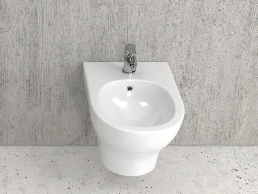Κρεμαστό Μπιντέ Eolis 52 x 35 cm White.