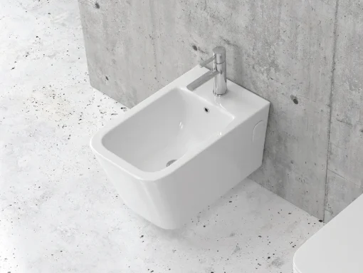 Κρεμαστό Μπιντέ LT-003F 57 cm White.