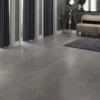 Πορσελανάτα πλακάκια δαπέδου Τεχνογρανίτη Loret Grafito 60 x 120 cm.