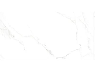 Πορσελανάτα πλακάκια δαπέδου Τεχνογρανίτη Naos Blanco Brillo 60 x 120 cm.