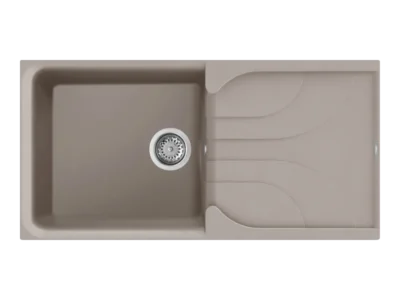 Νεροχύτης Κουζίνας Elleci Ego 480 100 x 50 cm σε απόχρωση Tortora.